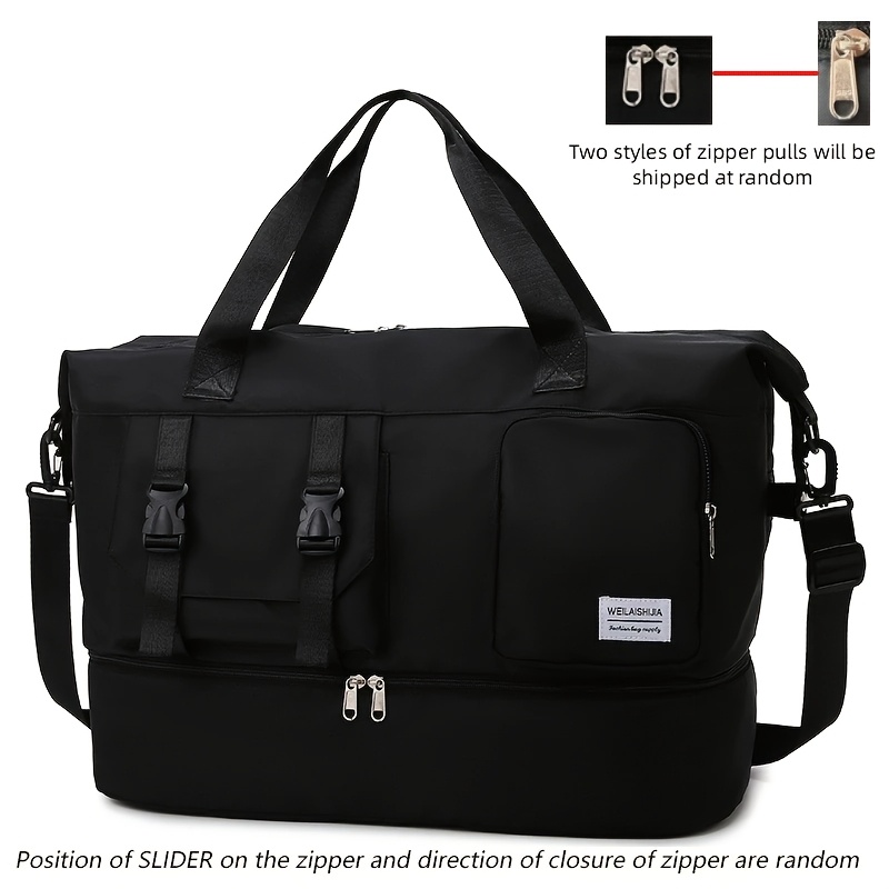 TEMU Sac de voyage polyvalent et spacieux, adapté à tous les , avec un design de sac fourre-tout de gym doté de plusieurs compartiments, un sac de