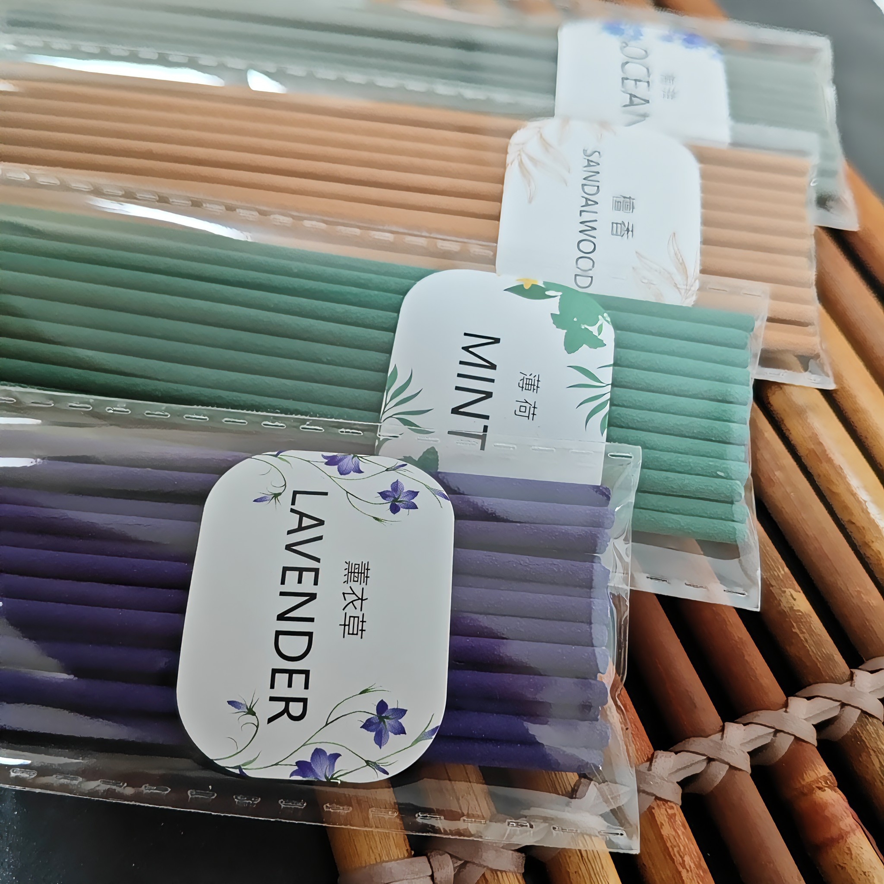 

22cm Lavender, Sandalwood, Ocean, Mint, Aromatherapy Sticks - Christmas, Halloween, Easter, Hanukkah, Thanksgiving - Suitable For Home, Bedroom, Hotel, Restaurant