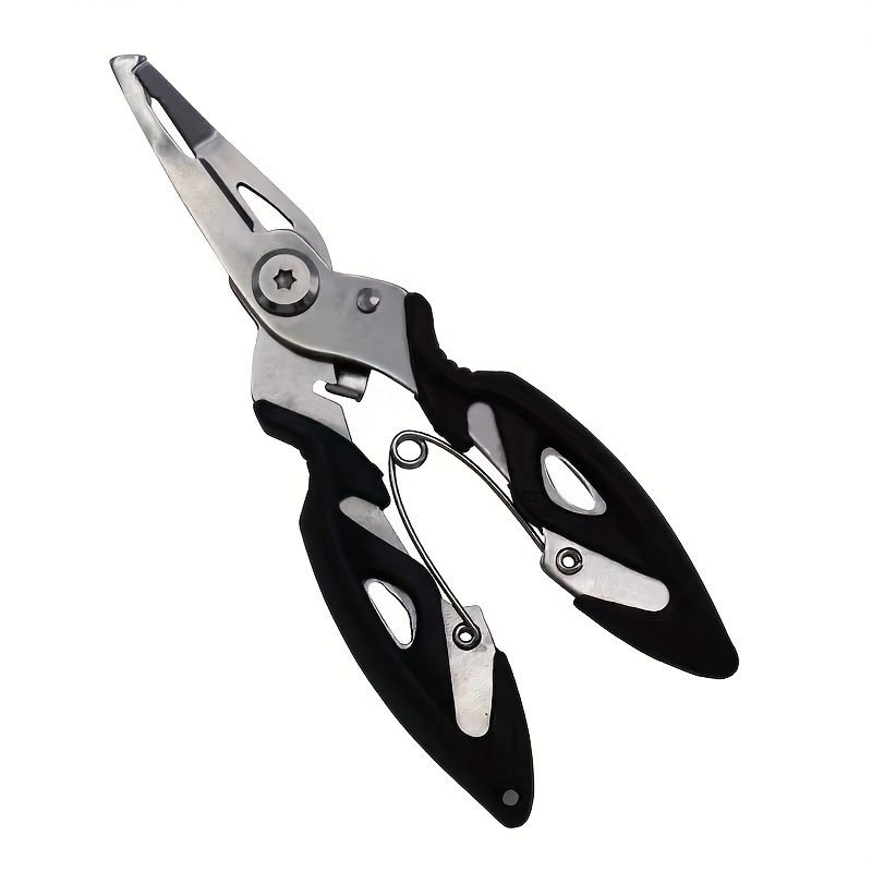 1pcs Stainless Steel Fish Use Scissors Accessories Fishing Line Cut Clipper  Fishing Cutting Scissor Multi Use Cutter Tool Tackle