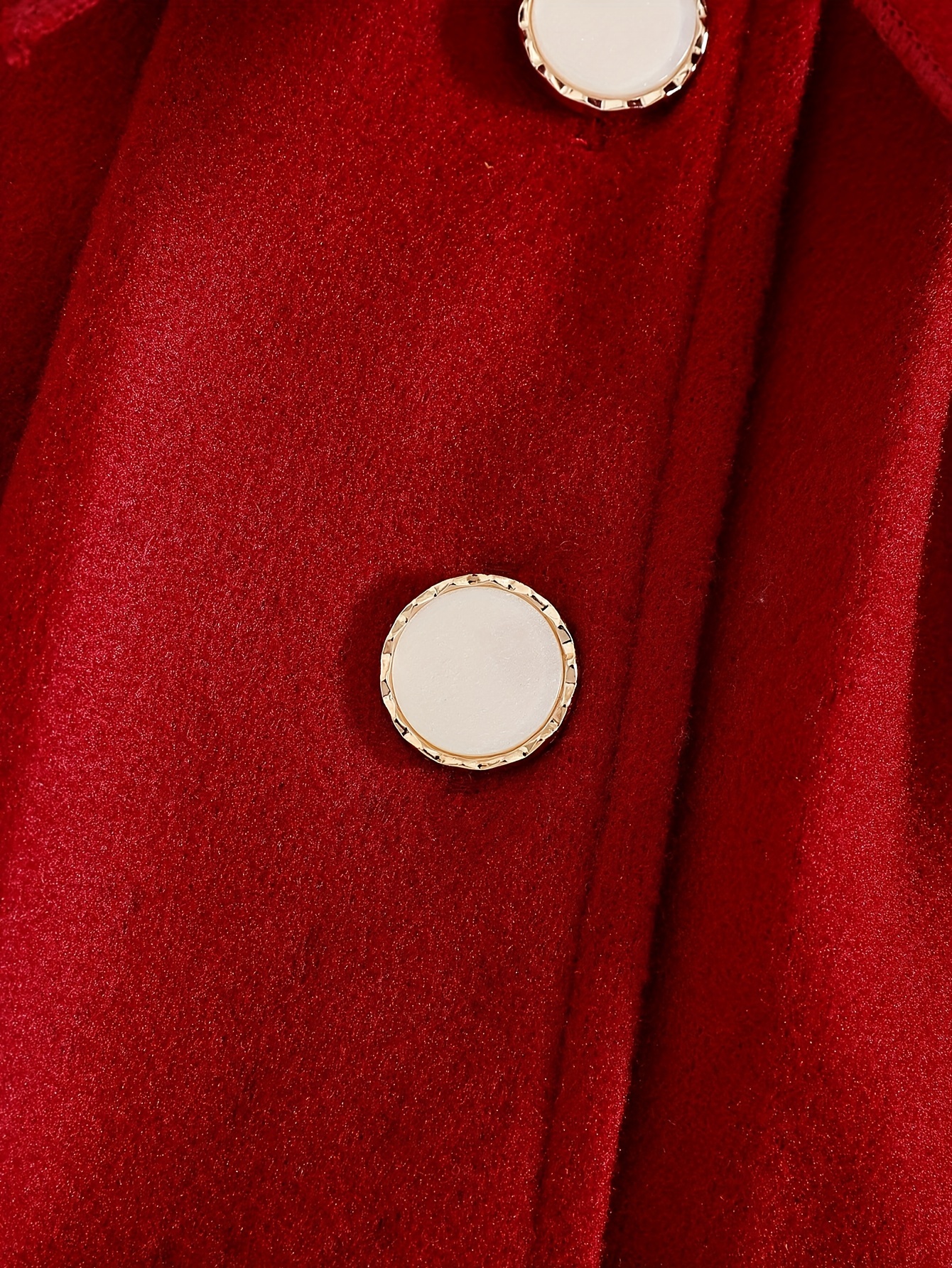 baby girl's autumn winter coat red solid color leopard print