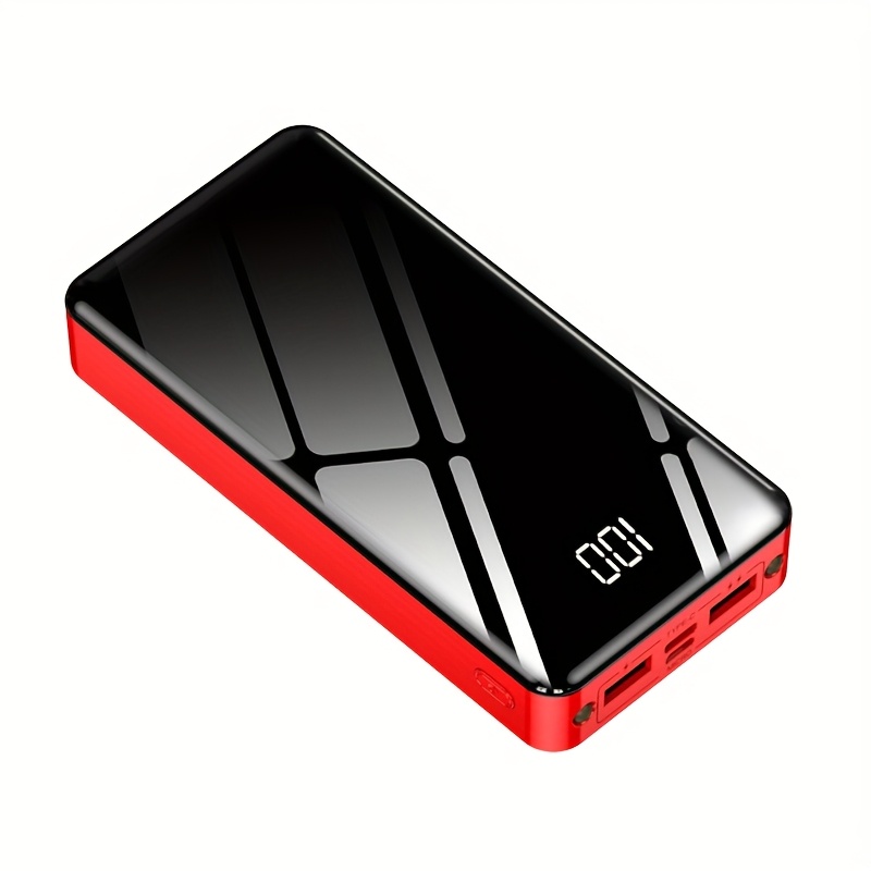Power Bank a Capacity 30000mah 50000mah Featuring an Led