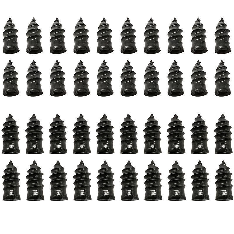 TEMU 42-pack Large Tire Repair Rubber Plugs - Universal Heavy Duty Rubber Studs For Fixing Punctures In Car, Motorcycle, Bike, , Truck, Trailer &