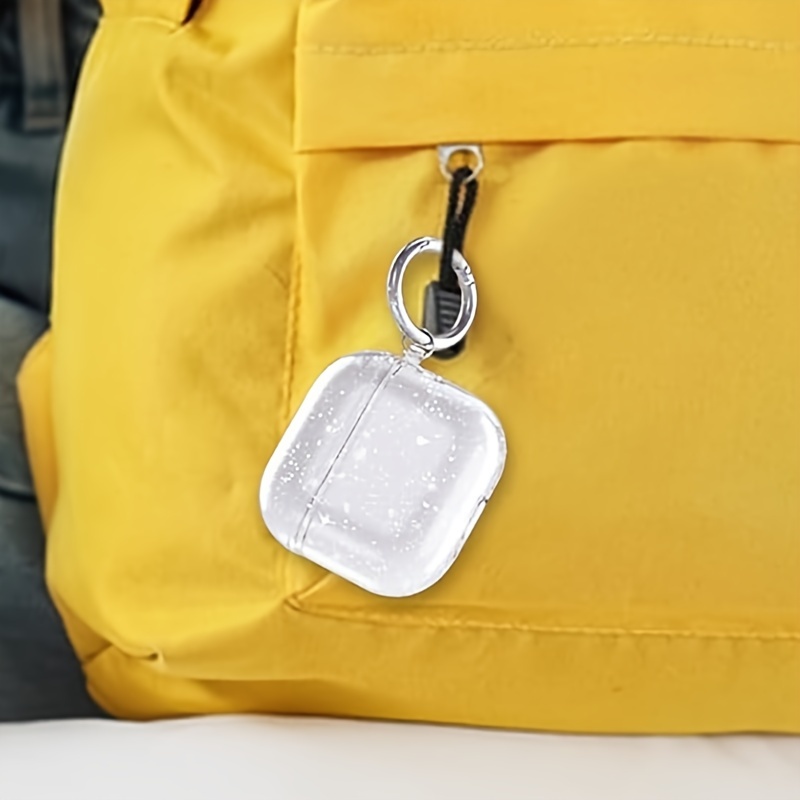 Shimmering Suitable For Airpods Protective Case Full Coverage For Airpods 4 Pro Headphone Transparent Shell Wireless Headset Cover Soft Case