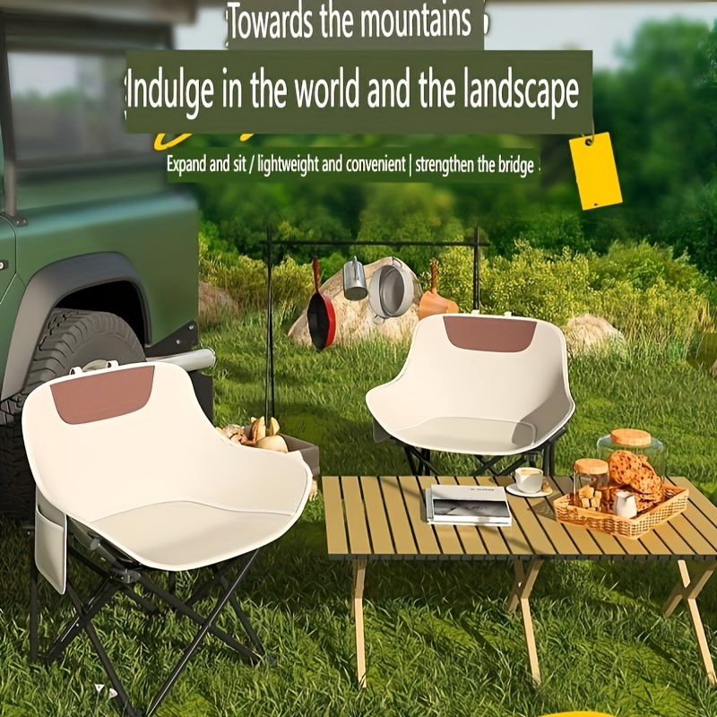 

Portable Folding Chair, For Outdoor Camping Picnic Beach