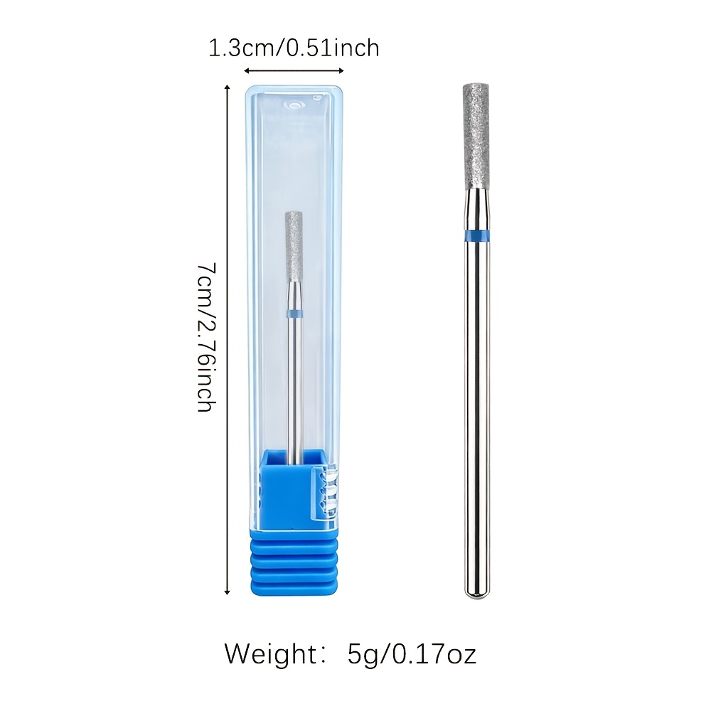 Blue Label Russian Large Short Edge Nail Drill Bits Set