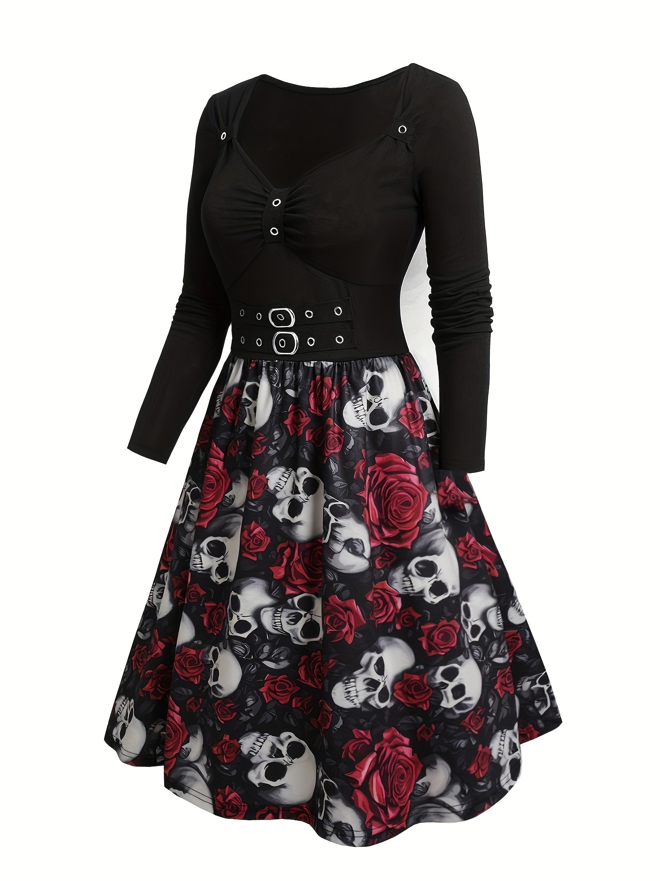 Women's Gothic Punk Halloween Dress