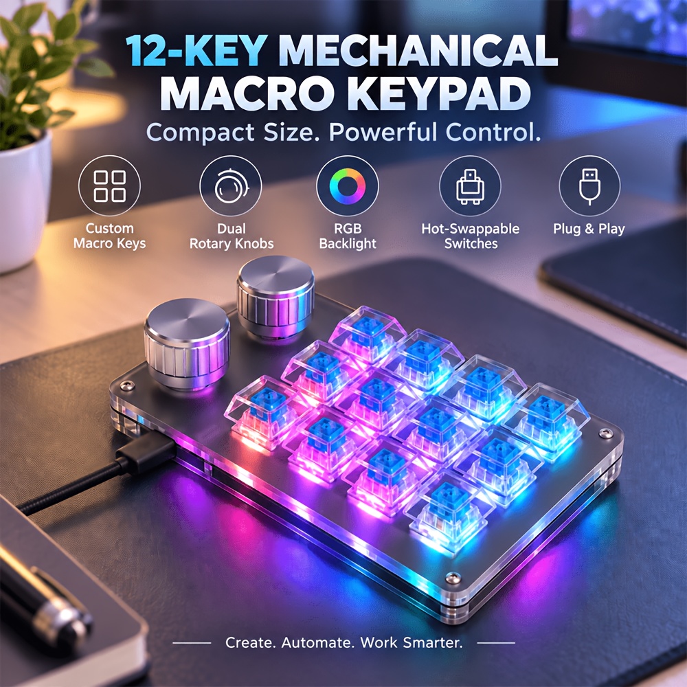 macro keypad sold on Temu United States