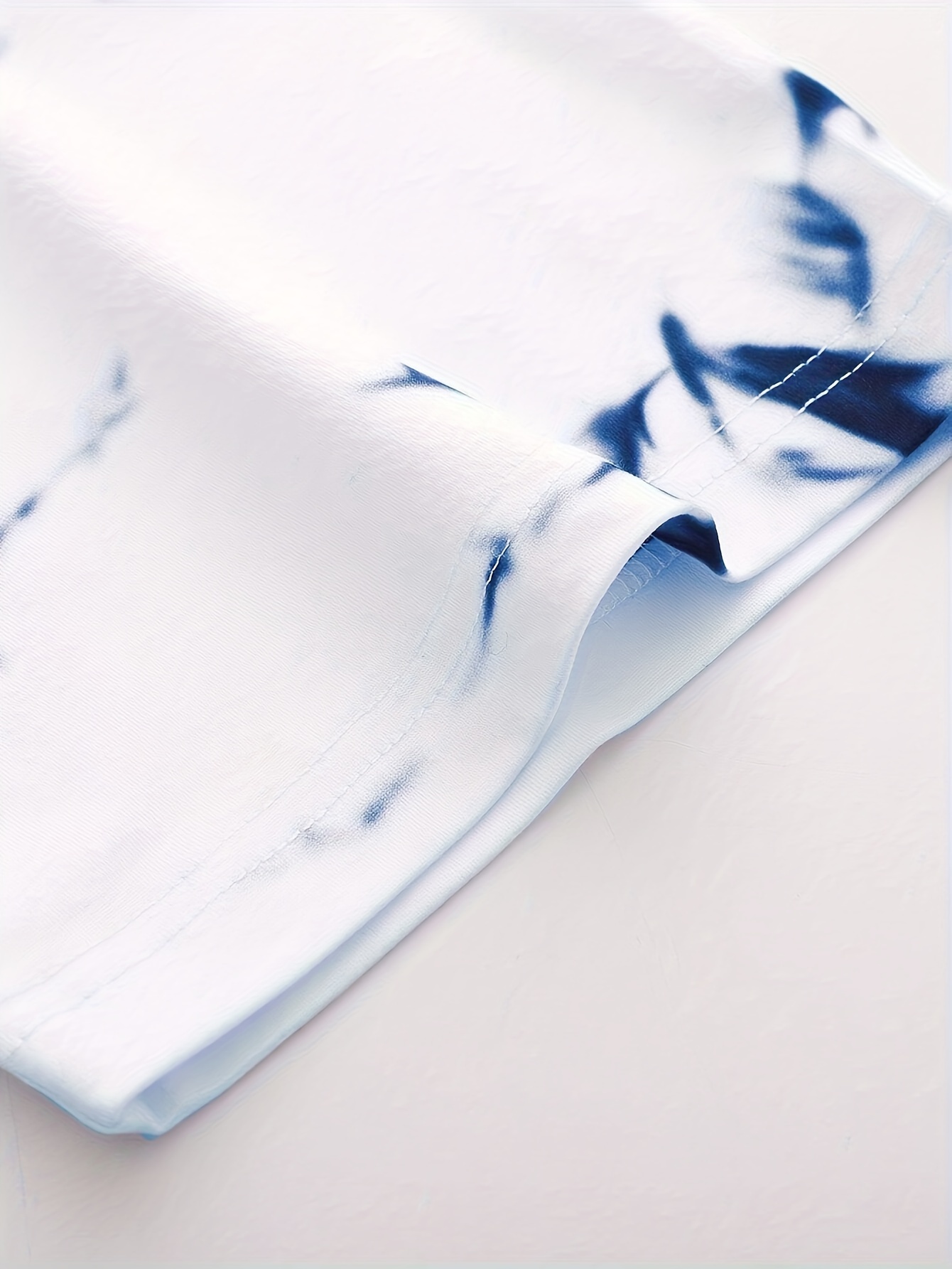 Plus Size Men's 3D Printed T-Shirt - Breathable Polyester, Casual Street Style with Dynamic Bird & Ink Design, Crew Neck, Short Sleeve - Ideal for Summer, Plus Size Shirts, PLUS SIZE