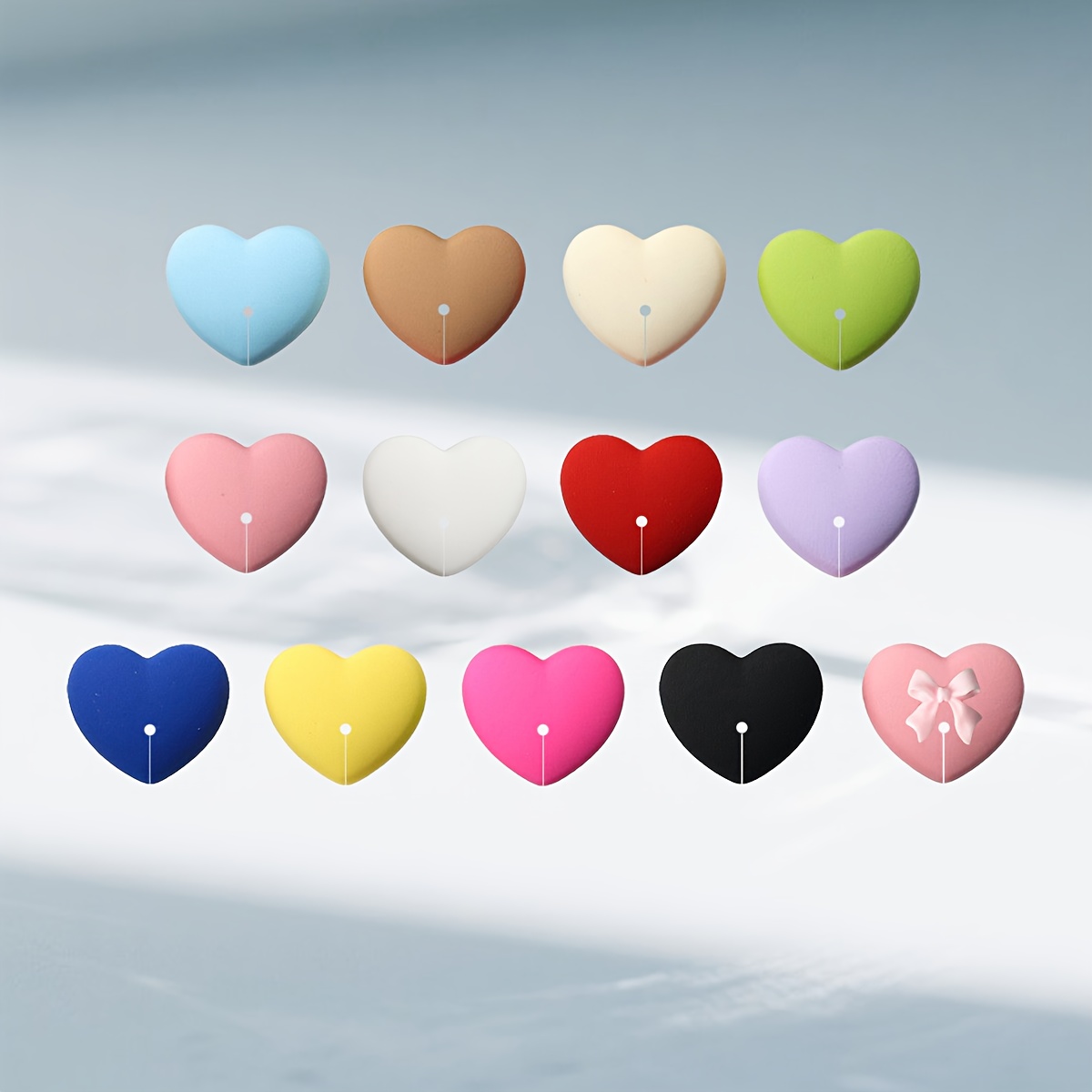 Image of 13pcs Shaped Wine Glass Markers Wine Identifier Tags For Stem Glasses Drink Markers, Wine Glass Markers For Bachelorette Decorations