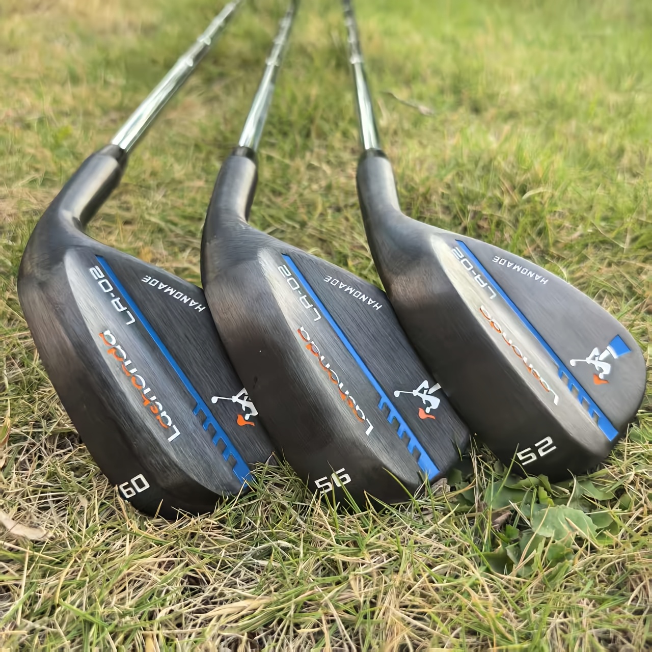 TEMU 3pcs Golf Clubs | Right-handed Men' And Stainless Steel Irons, Putters, Wedges, And Sand Wedges In - S-stiff Flex