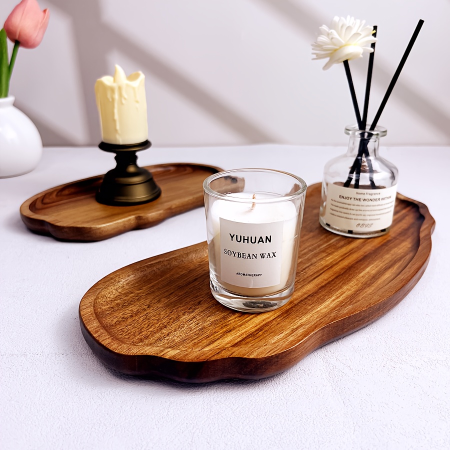 kreatives badezimmer holztablett – akazienholz parfüm Temu Germany