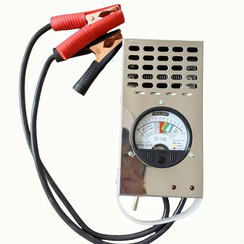 12v 24v 36v battery tester for motorcycle car electric vehicle portable hard wired power voltage meter with clamp on for workshop use 12v 24v 36v systems detection tool no ac power required