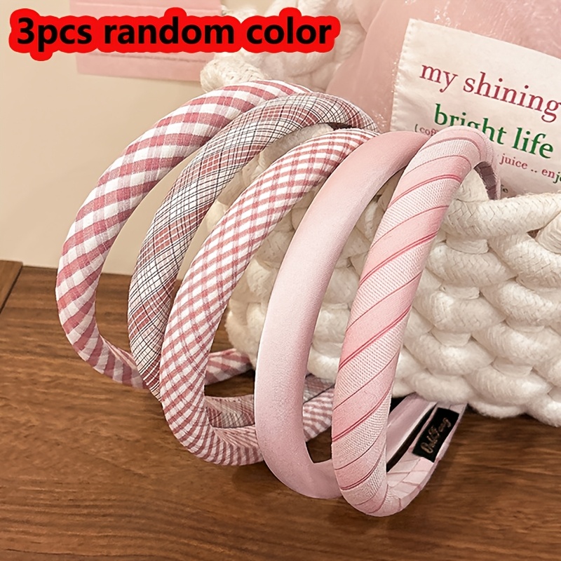 E-shop 3er- High Skull Top Stirnband Süßes Temperament Haar Pressing Stirnband Täglich Rutschfeste Haarspange Gesicht Waschen Haargummi