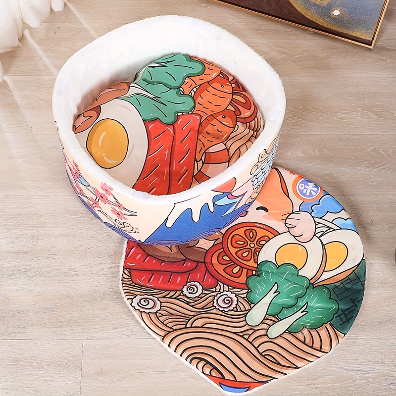 pet house kennel super large instant noodle beds cushion cup Product details 7