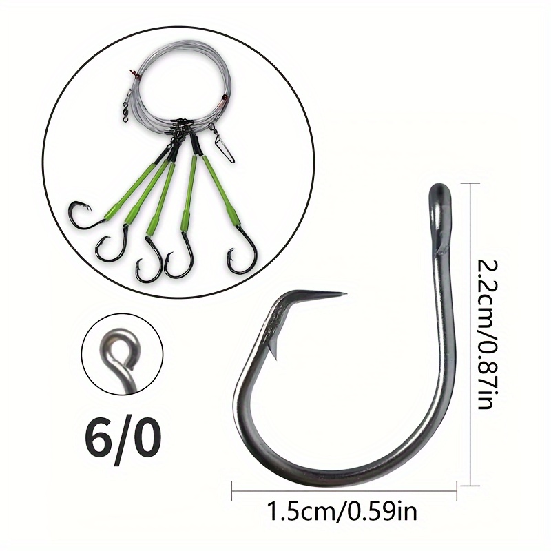 big game sea fishing hook 6/0#