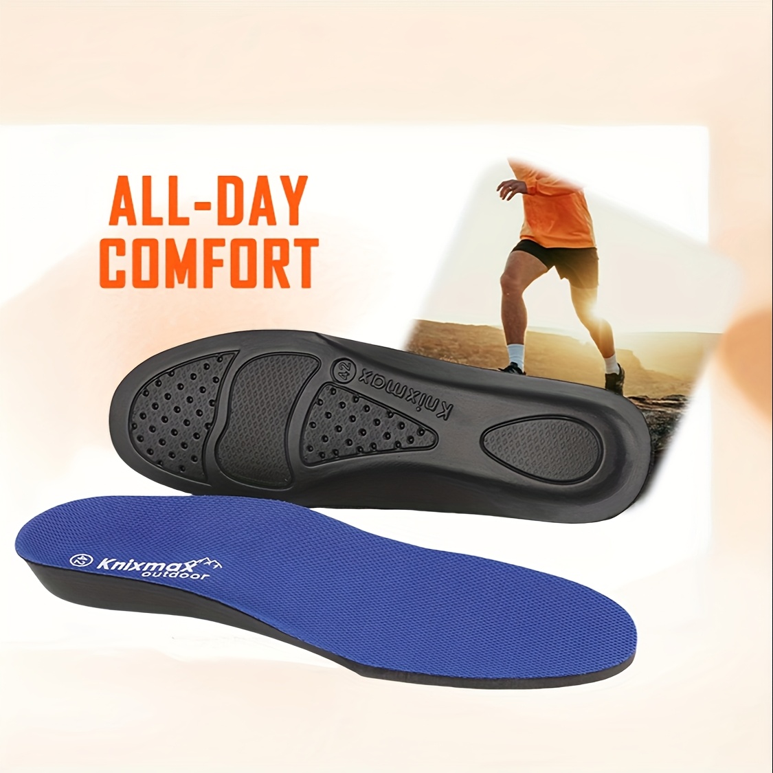 Plantillas de zapatos de exterior Cómodas, transpirables y de EVA para  senderismo, caminar y correr Diseño y de soporte con soporte