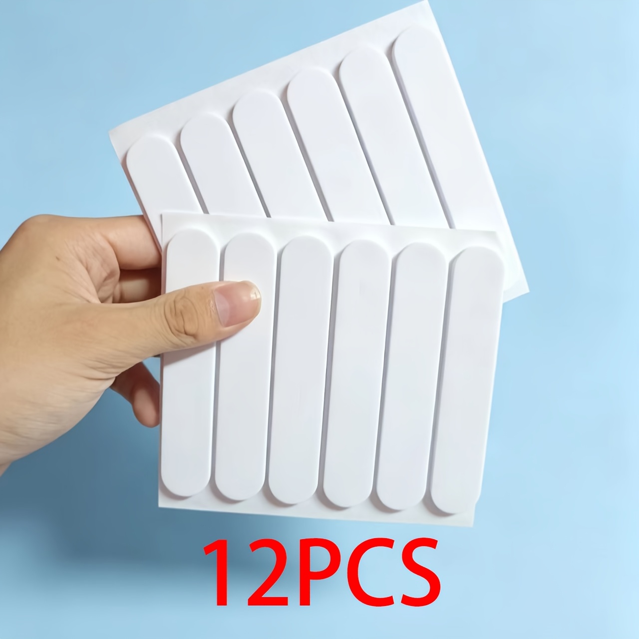 TEMU Lot de 12 réducteurs de taille de chapeau, inserts de réglage de taille de chapeau, bandes auto-adhésives en mousse () – Utilisés pour ajuster