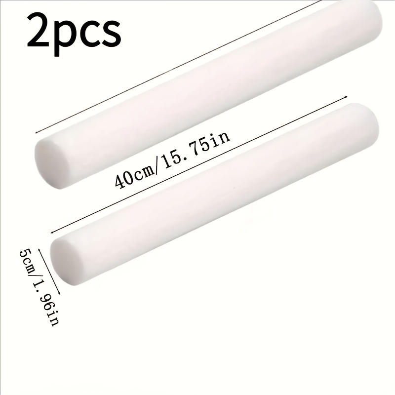 Image of 2pcs/6pcs Floral Foam Stick 15.75"x1.96" - Diy Wedding Flower Arrangement Base, Solid Cylindrical Sponge For Event & Easter Party Decorations, Valentine Day, Gift- Mother's Day Gift-halloween