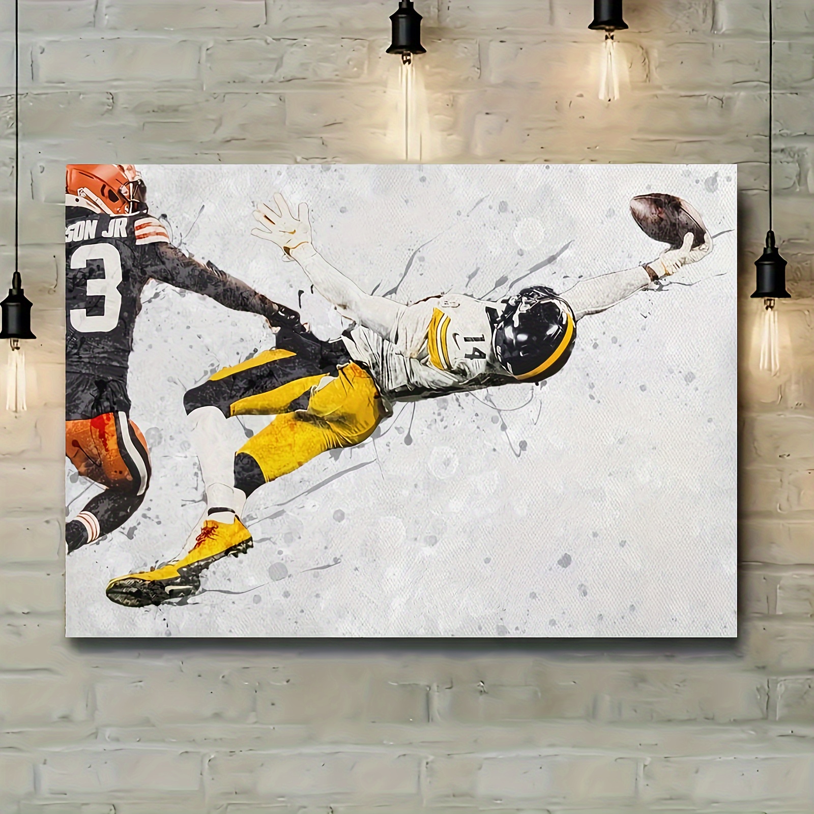 

Rugby - 12x18 , For Enthusiasts & Dorm Decor