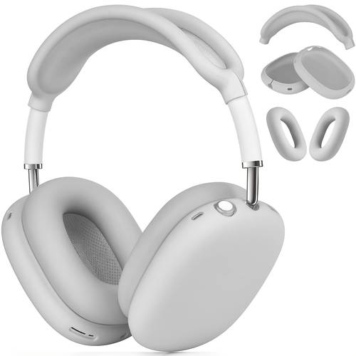 case for max headphones ear pad case cover ear cups cover headband cover for max usb c lightning 2024 2020 silicone cover for airpod max additions cases