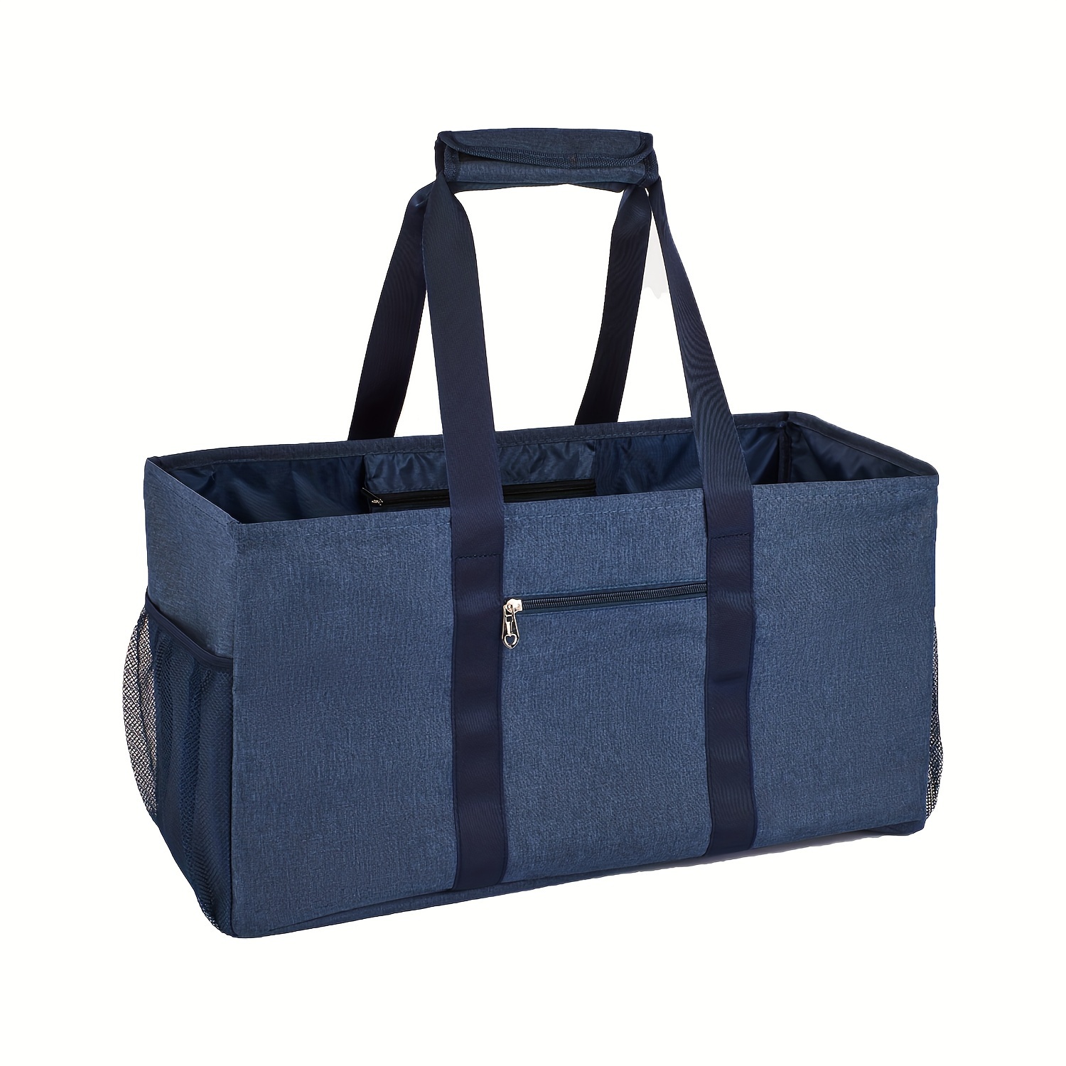 Large Practical Tote Bag, Beach Bag, Foldable Reusable Storage Bags, Shopping Bags, Picnic Bags, Etc