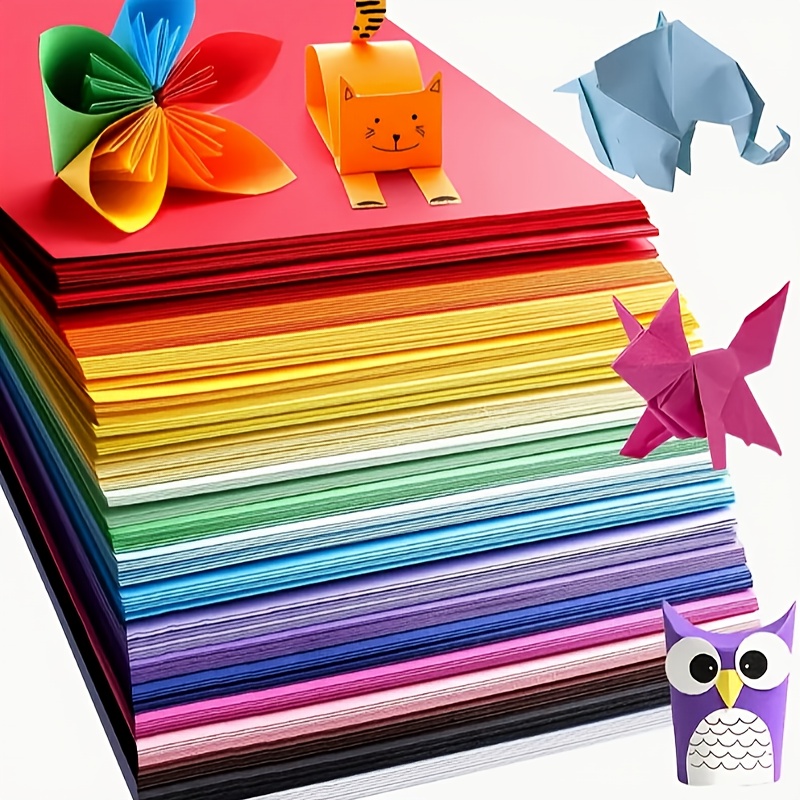 

150-sheet A4 Cardstock - Vibrant Assorted Colors For Crafting, Origami & Greeting Cards - Ideal For School Projects & Home Art Supplies