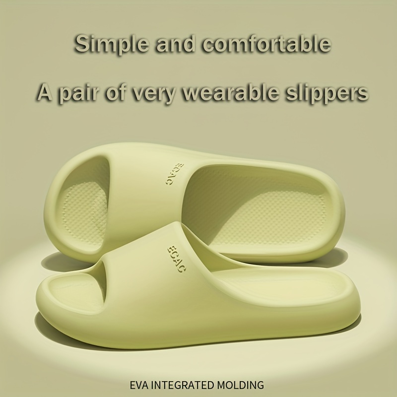 eva slides comfortable non slip odor resistant for indoor outdoor use   shower casual wear thick sole home Product details 7