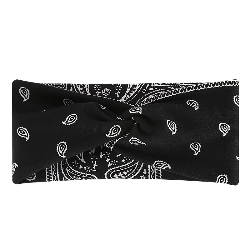 Image of 1pc Outdoor Unisex Yoga Sports Sweat-absorbing Headband, Casual Outing Fashionable Hairband