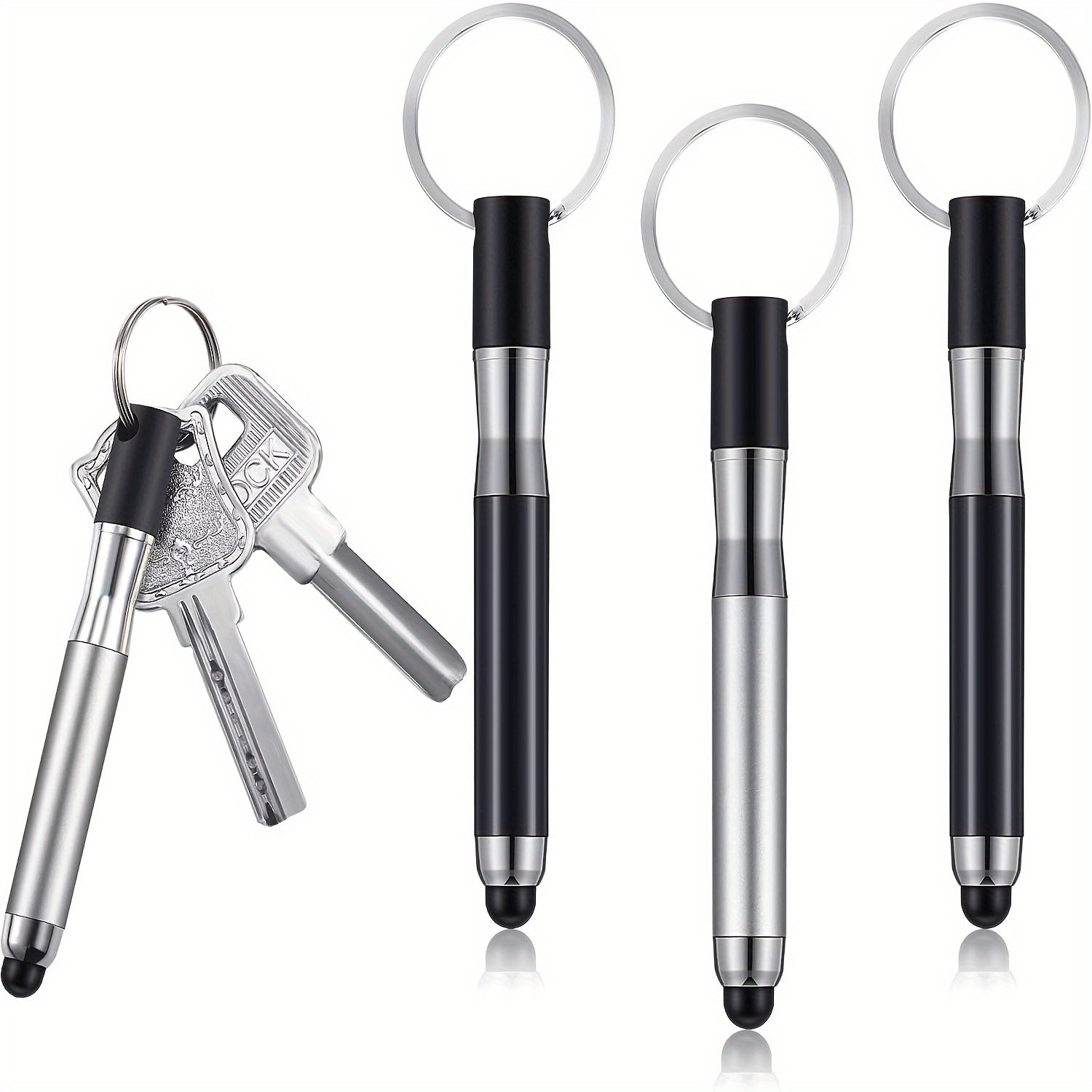 4pcs Mini Stylus With Key Ring