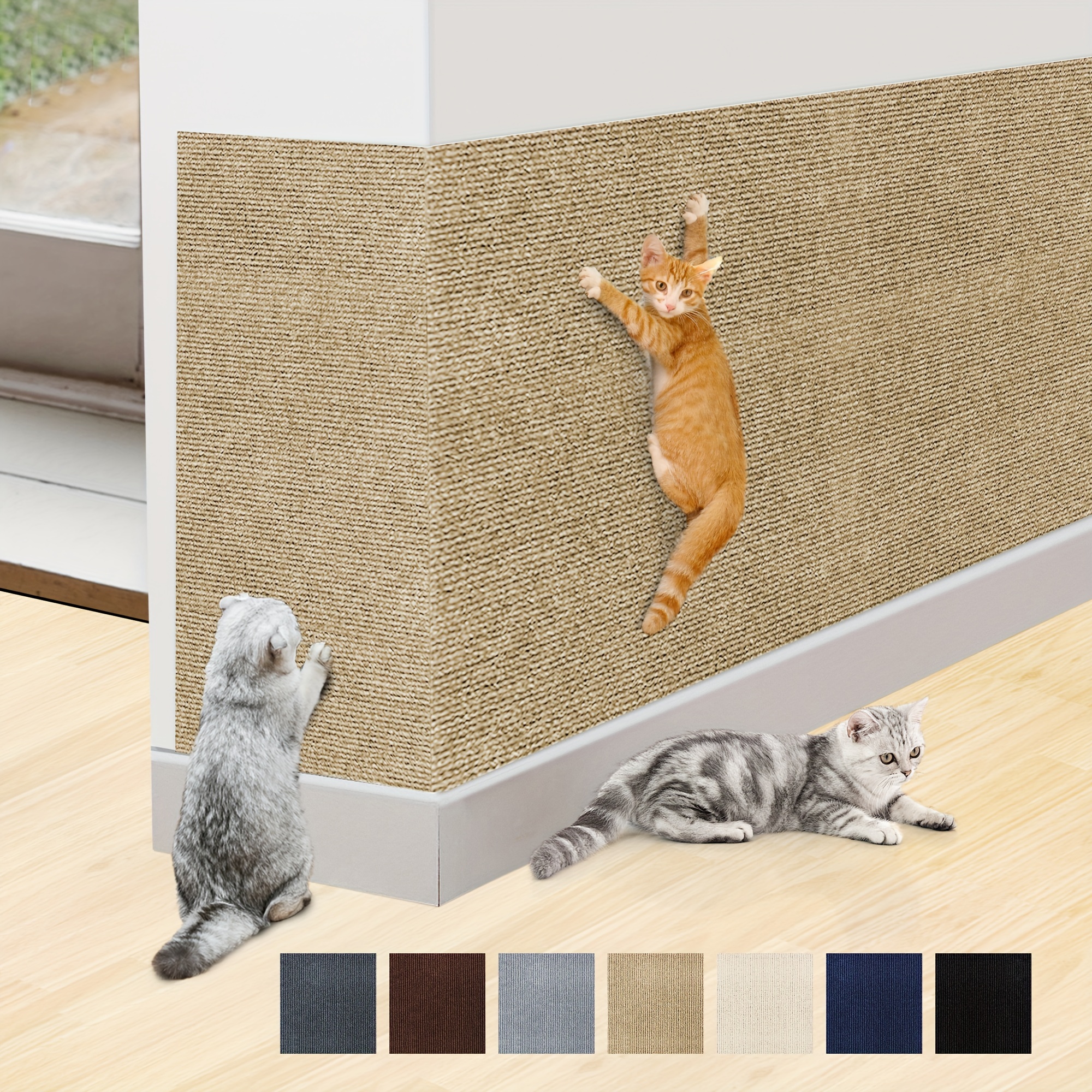 DIY Customizable Cat Scratching Pad - Protect Sofa & Furniture From Scratches