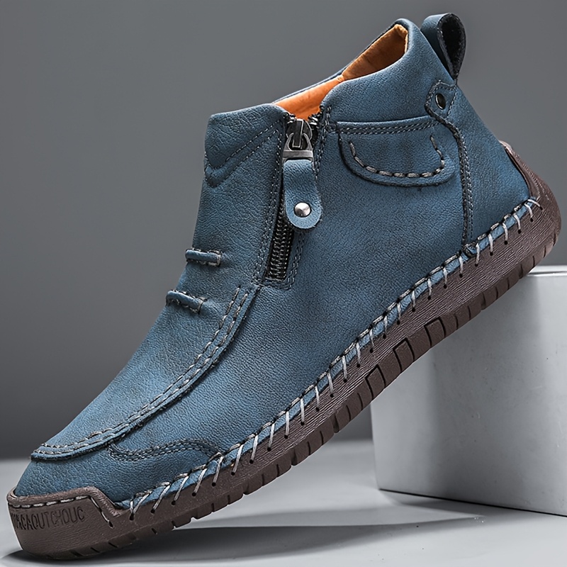 blue mens dress boots Men's Chukka Boots I Size 4 - 17 I C