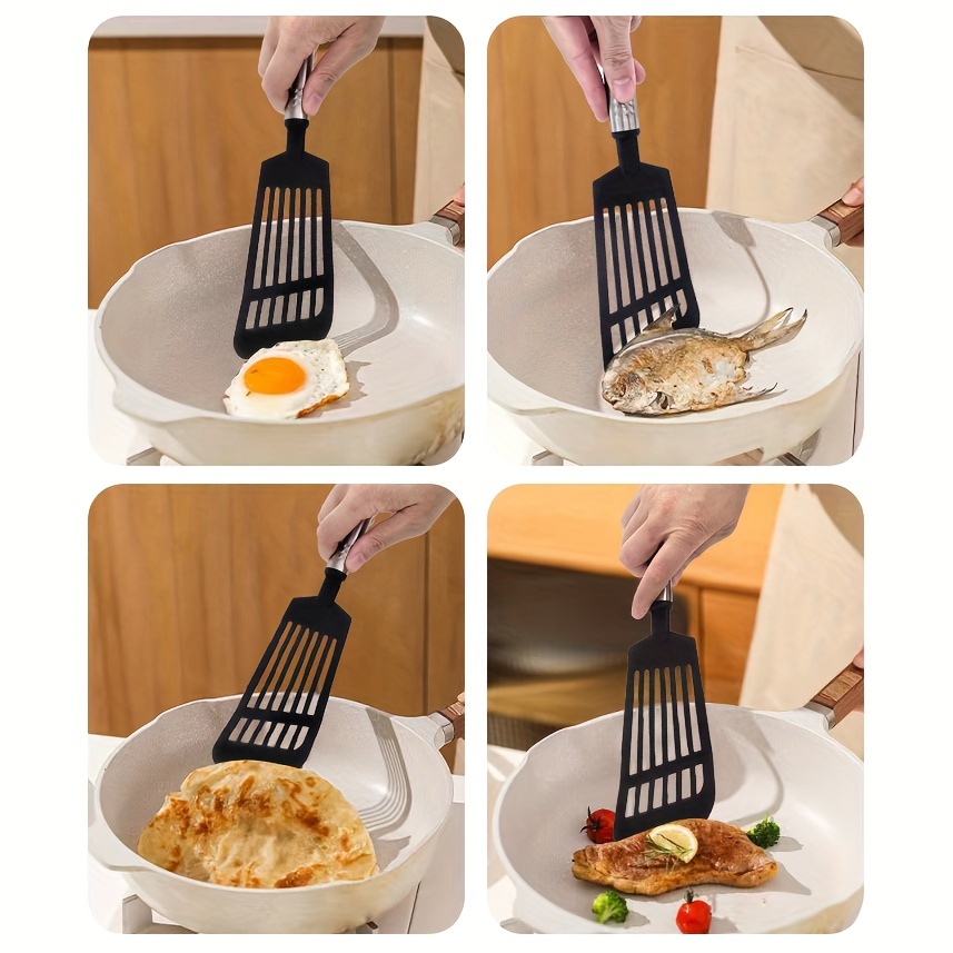 

Nylon Kitchen Spatula - Heat-resistant, Frying & Cooking, Ideal For Outdoor Use, Great Gift For Holidays