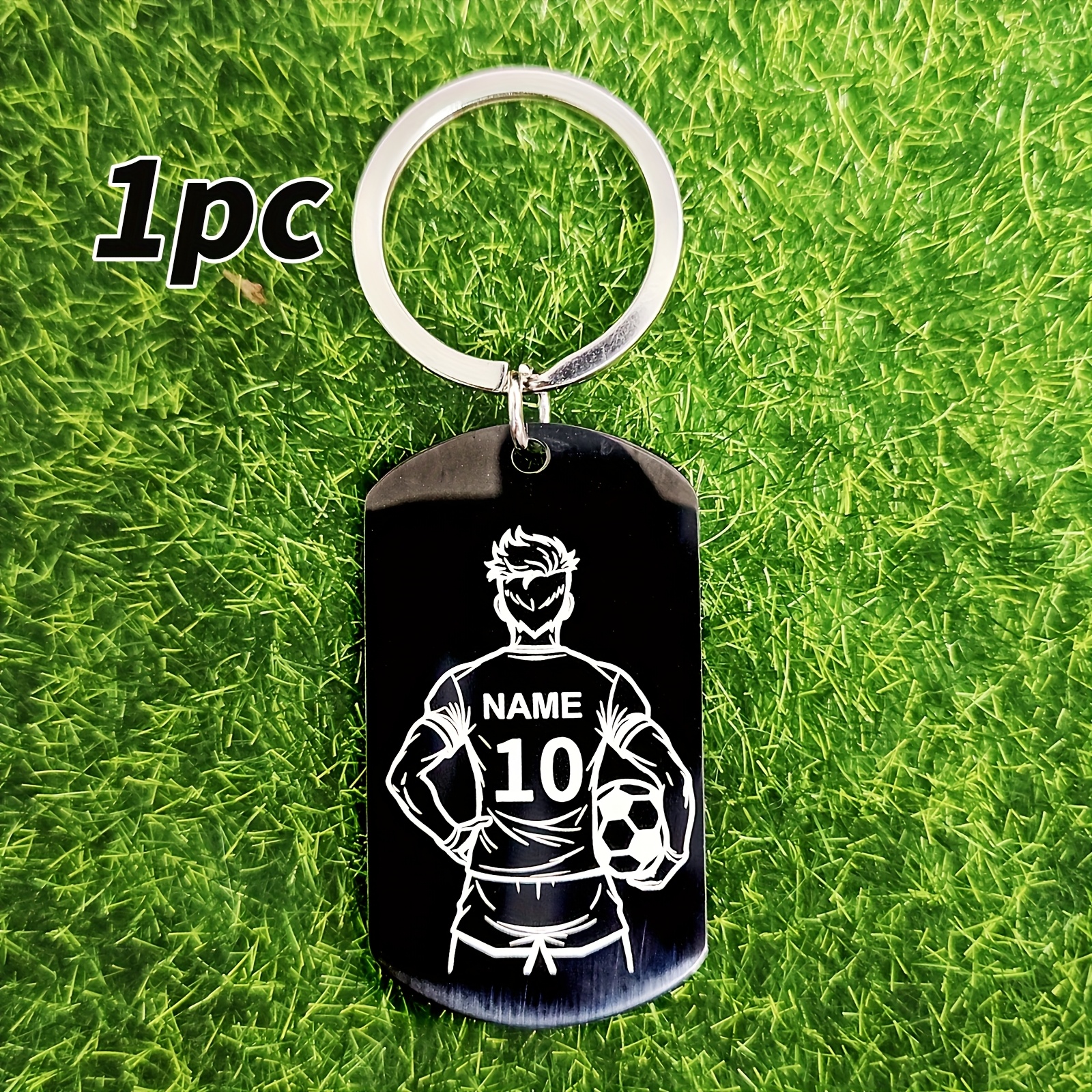 Image of Fan Gifts, Football Team Souvenirs, Personalized Football Supplies, Custom Anniversary Rust-proof Steel Keychains, Birthday Gifts, Holiday Gifts, Souvenirs, Father's Day, Mother's Day