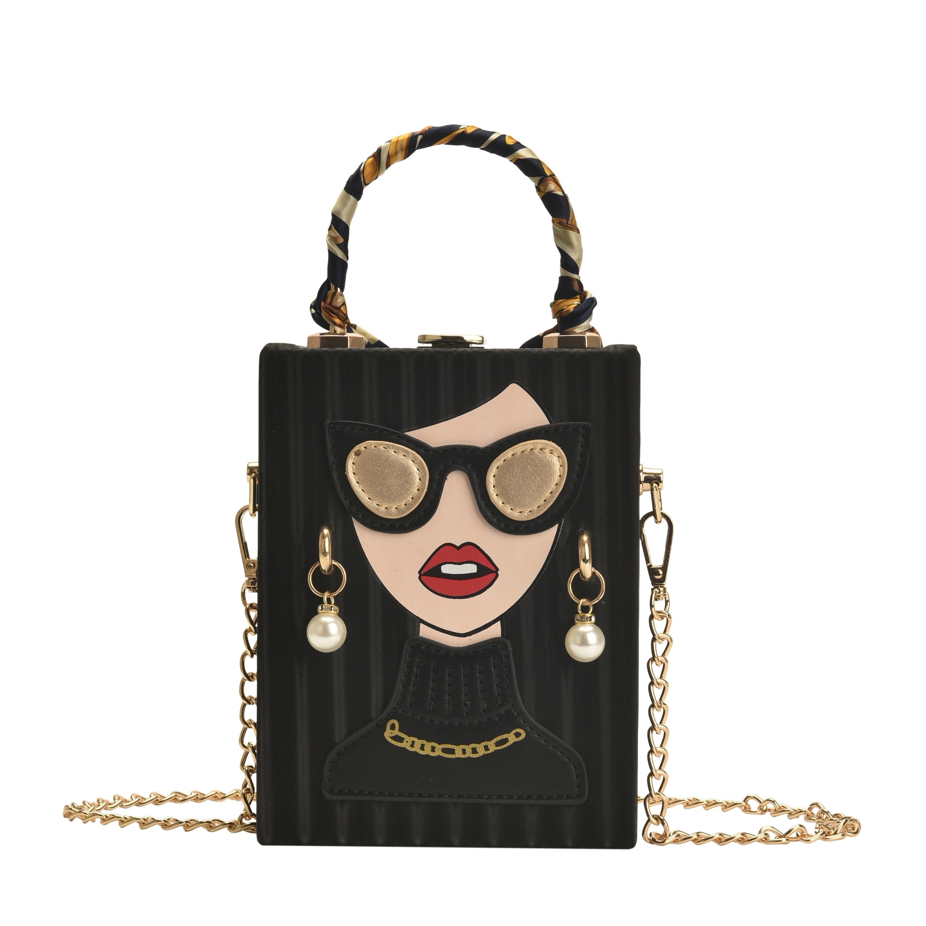 Image of Trendy Fashionable Women' Handbag, Box Bag, Women's Handheld Bag For Going Out