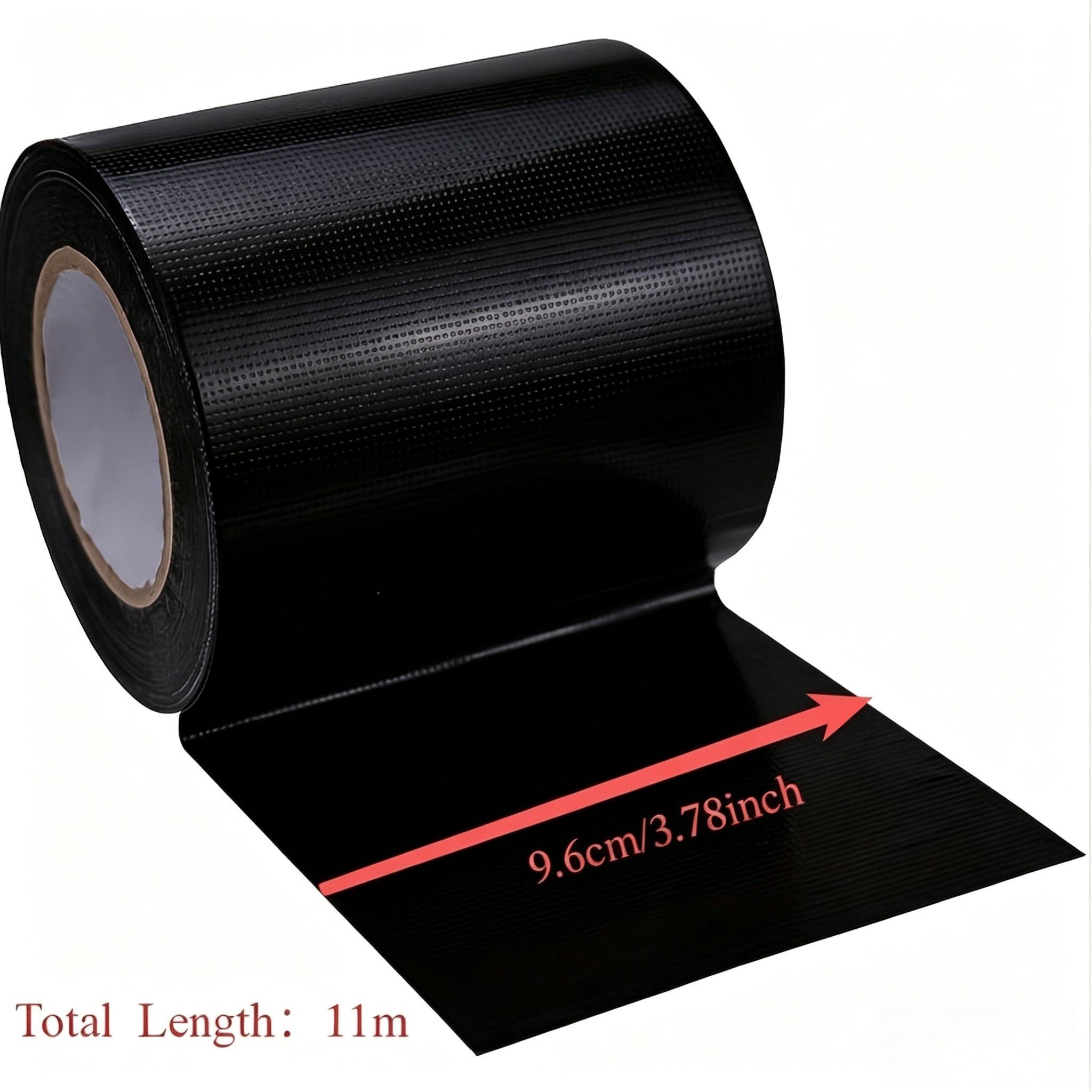 TEMU 1 Roll Heavy-duty Waterproof Self-adhesive Removable Repair Tape Suitable For Marine, Rv, Tents, Awnings & Canvas, Glossy Suitable For Cover,