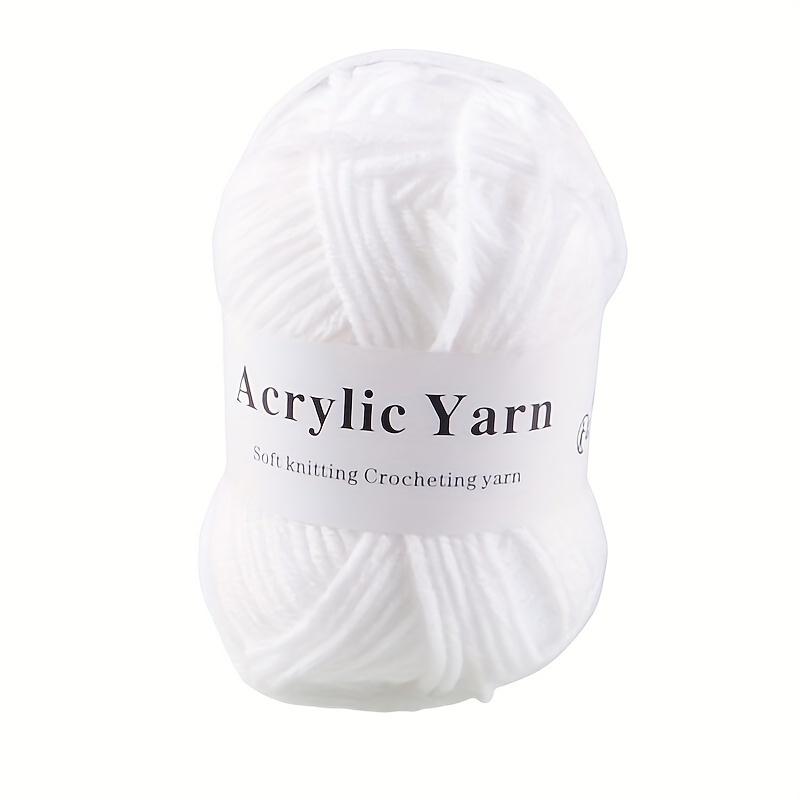 1pc 25g 50m 1968in Soft Yarn For Hand Knitting Acrylic Knit Yarn Crochet Scarf Hat Yarn Diy Line Threads Handmade Sweater