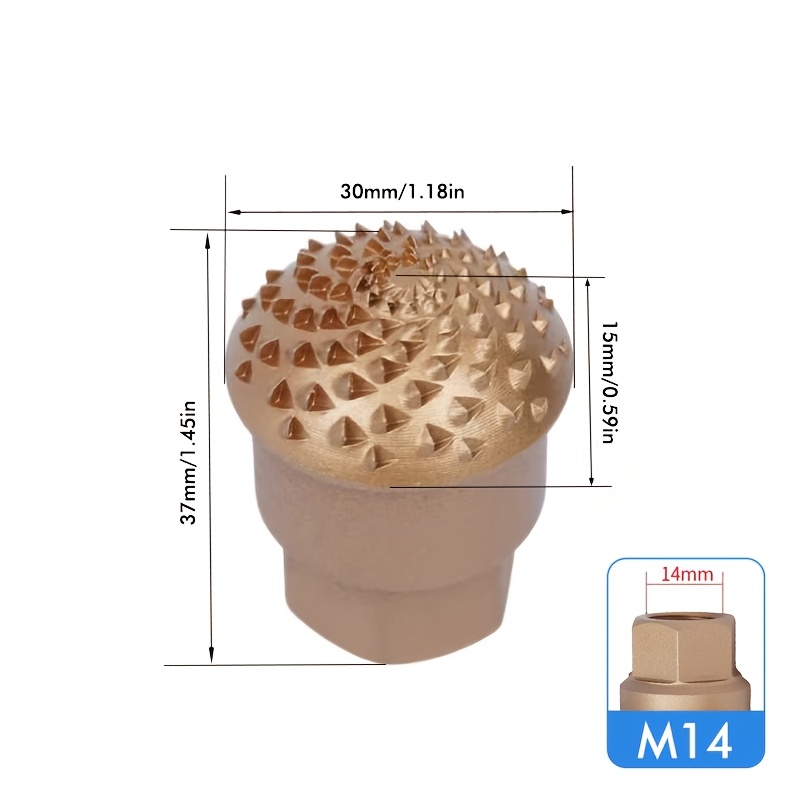 TEMU M14 Additions, For Woodworking, Equipped With Carving And Polishing Heads, Made Of Hard Carbon Steel, Can Quickly Grind Hardwood, Tea Trays And