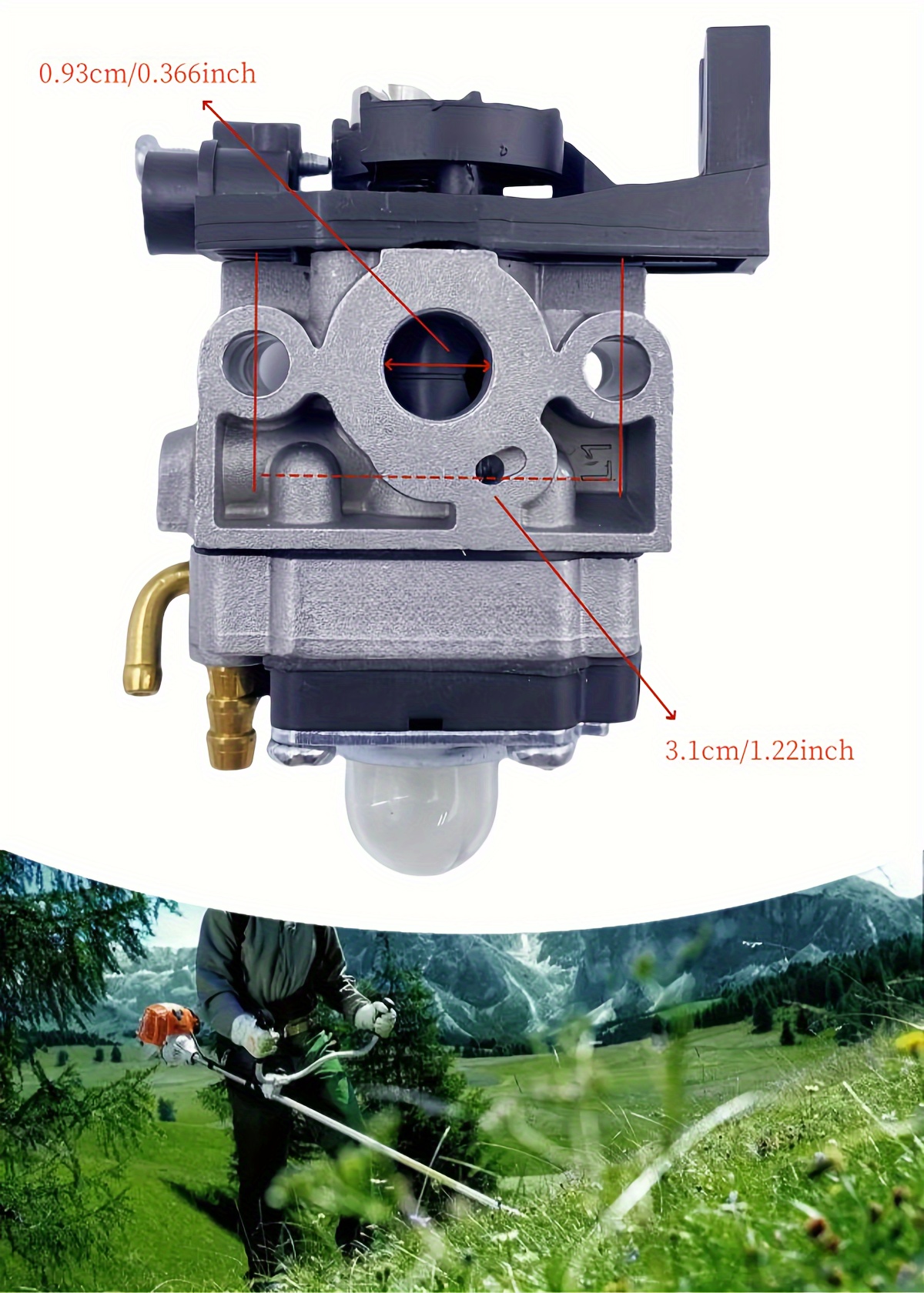 carburetor gx25 gx25n gx25nt fg110 fg110k1 - Temu