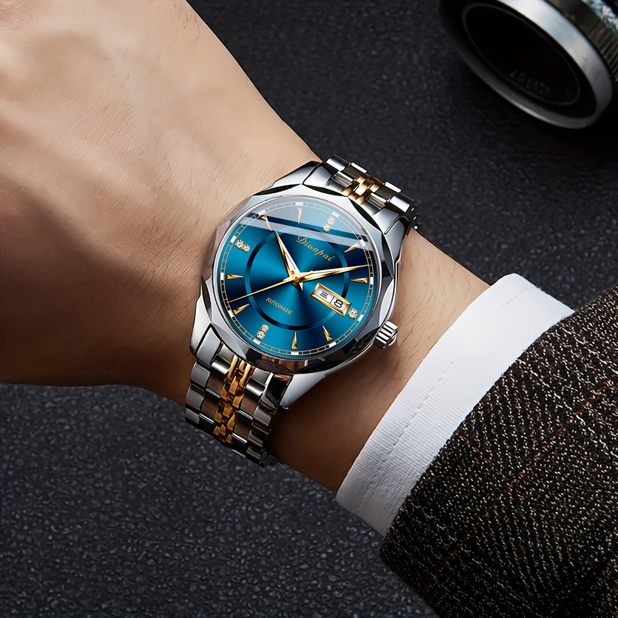 orologio polso automatico 2025 moda Temu Italy