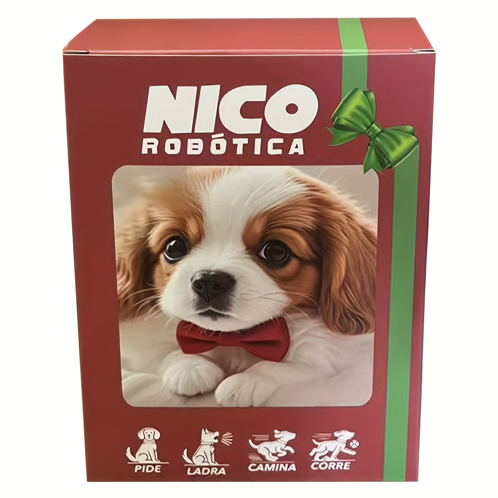 2025 Realistic Robotic Puppy - Interactive Walking, Barking, Expressive Eyes & Fluffy Fur - No Batteries Needed, Button-Controlled Robot Dog Companion for Home, Office, or Gift - Ideal for Adults & Teens, Cute Animal Replica, Soft Texture Fur