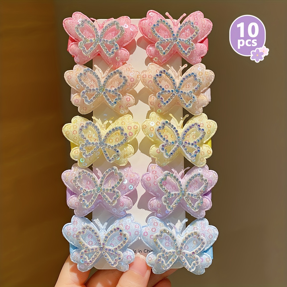 TEMU 10pcs Four- & Bow Hair - Fairy-, & Fashion Accessories By