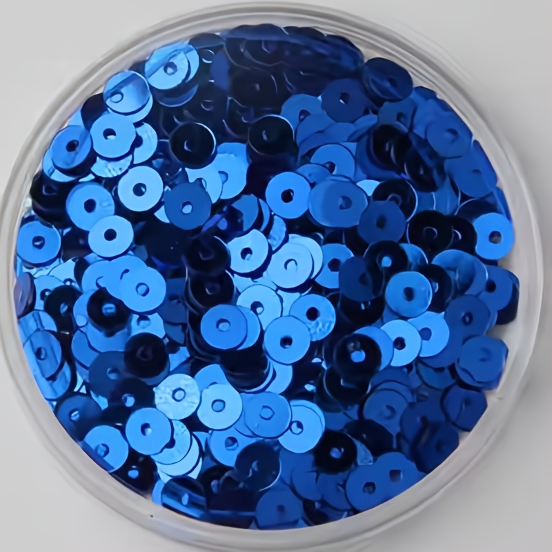 1000pcs 5mm Flat Round Sequins Nail Glitter for DIY Embellishments