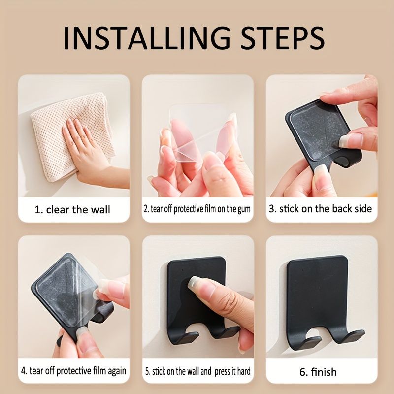 multi functional manual shaver hanger with powerful   hook   to drill holes shaver storage bracket details 0