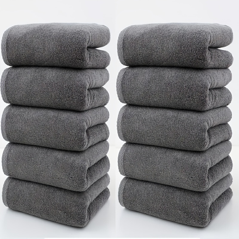 

10pcs Luxury Bathroom Towels, 100% Cotton, , Space-themed, Lightweight, Quick-dry, , Knit Fabric, 30.7 X 13.8 Inches, With 5/10pcs Options, Bath Towels