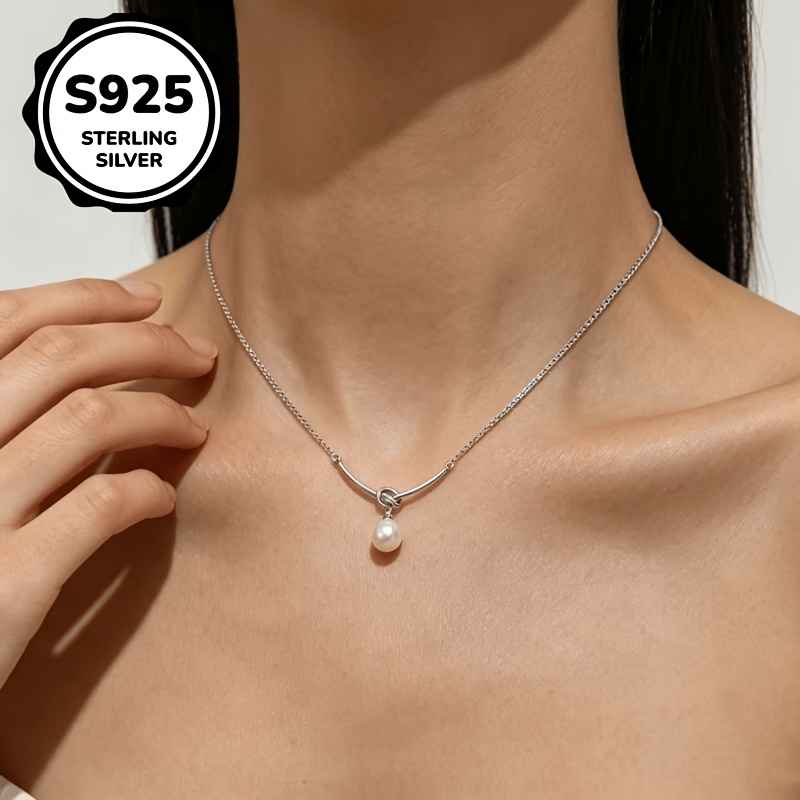 Women's 925 Silver High-End Pendant Necklace