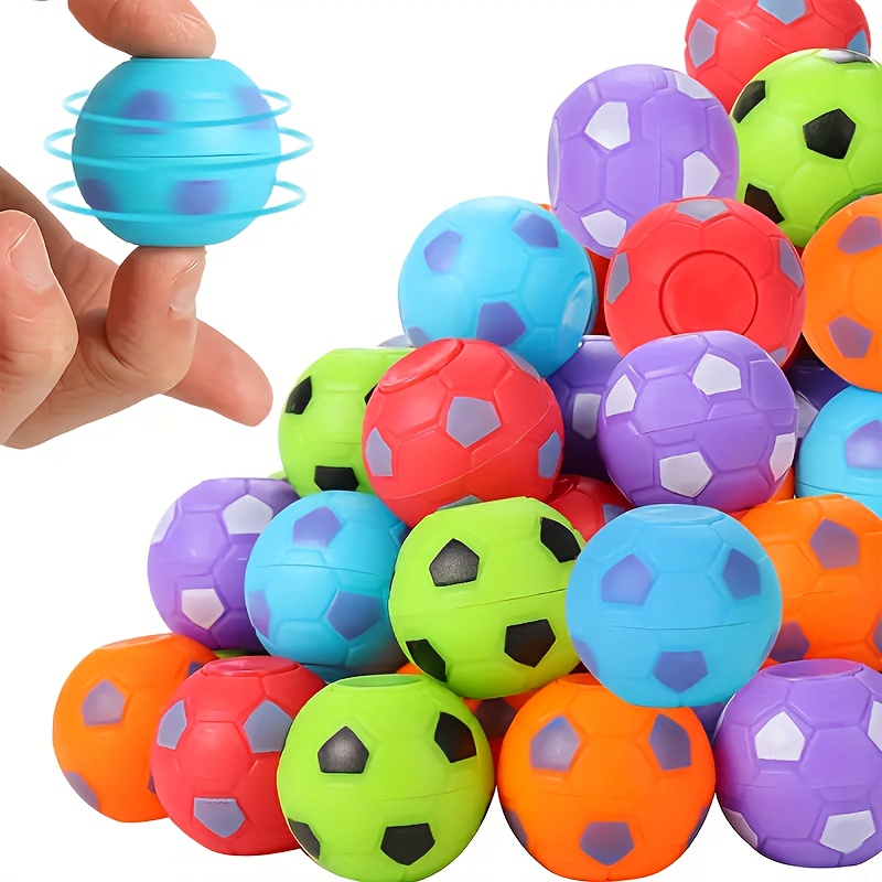 

10/20 Pack Of Soccer Toys - Gift, Classroom Prize, Filler, Birthday Favor, Toy Box Filler, Easter Gift - Plastic Material