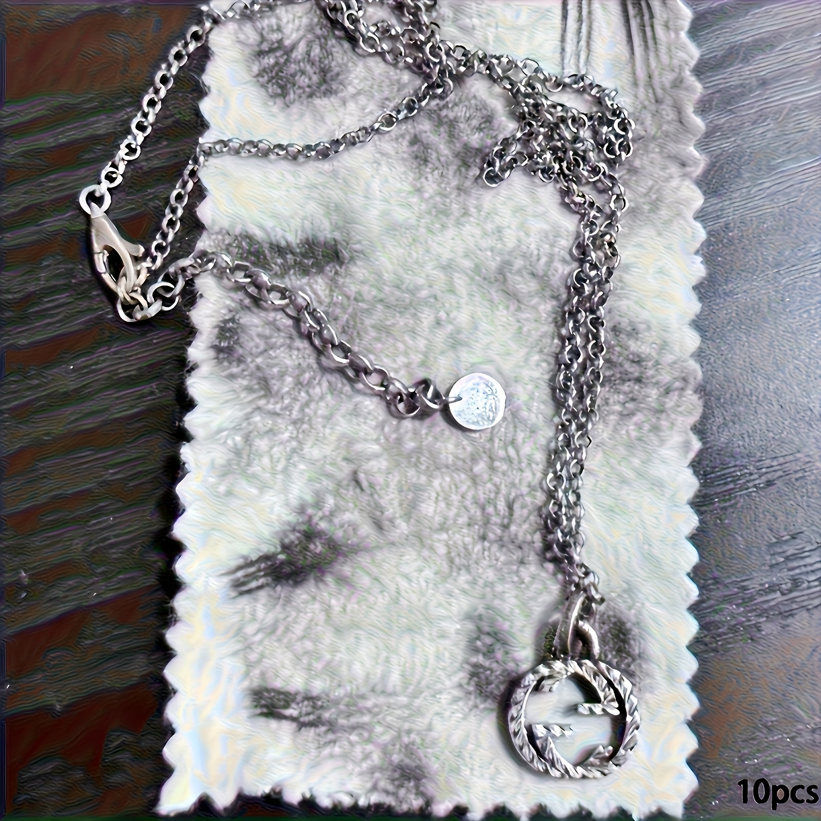 Golden and Silvery Jewelry Polishing Cloth for Cleaning