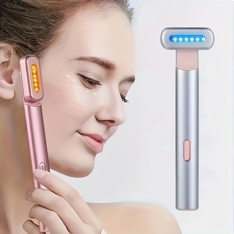 4 in 1 Facial Eye Beauty Tool Facial Wand Face Massager Hot 5