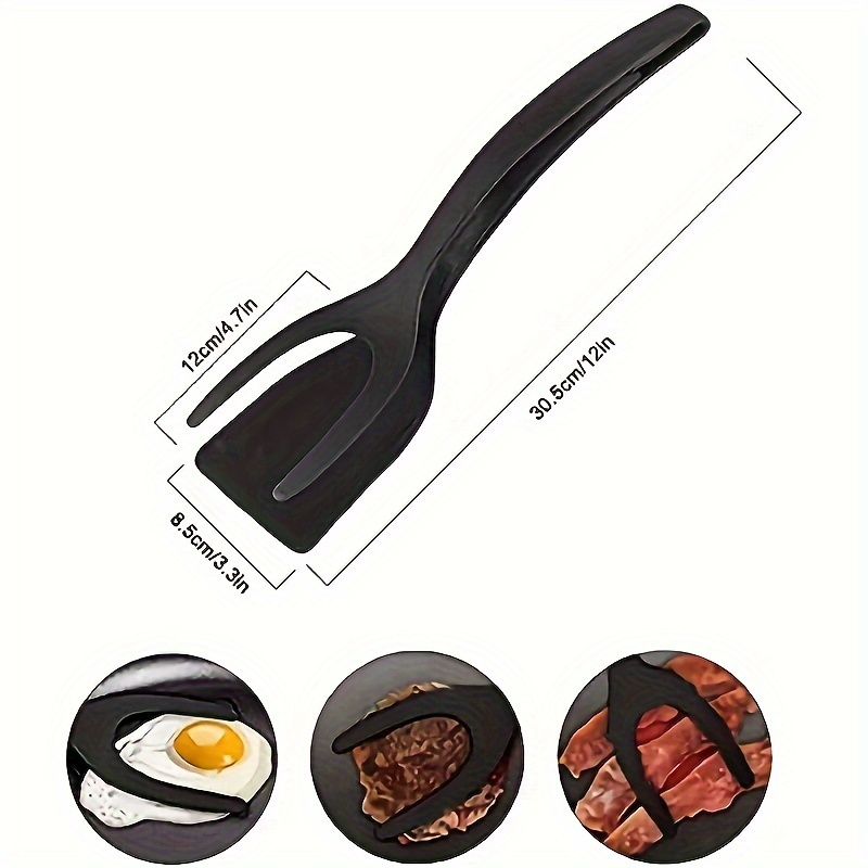 2 in 1 nylon spatula for eggs pancakes and steak multi functional kitchen tool for easy flipping and serving