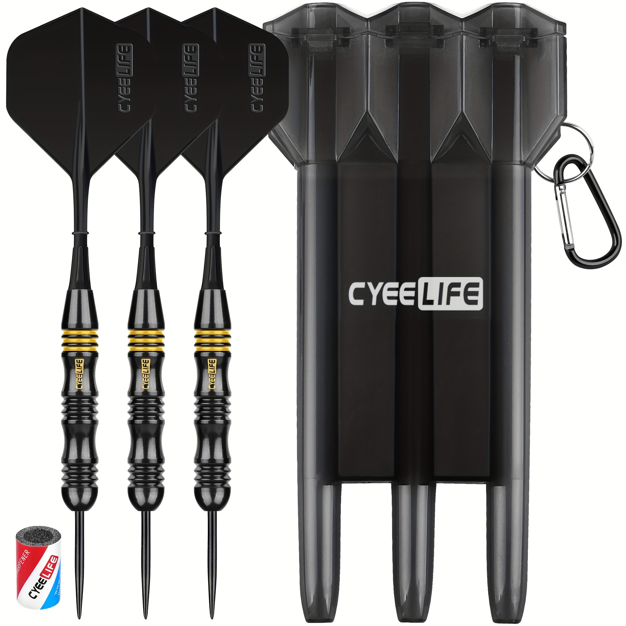 

26g Cyeelife Copper Darts, 3pcs Per Set, With A Dart Storage Box